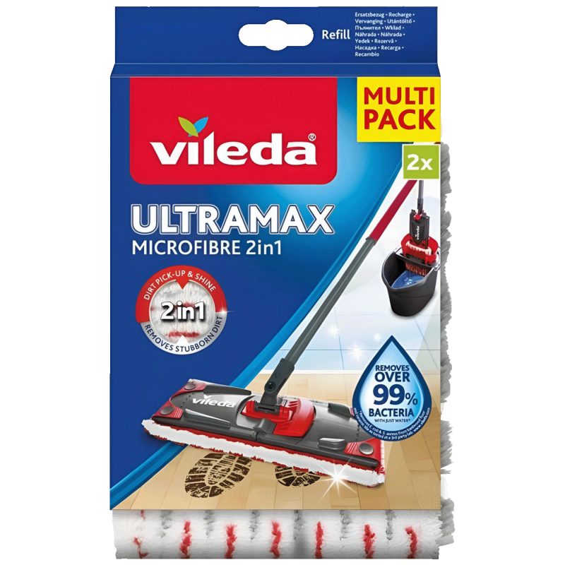 Vileda Navlaka za čišćenje poda,Ultramax and Ultramat TURBO, 2 kom. - Ultramax/Ultramat Turbo, 2 pcs