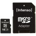 Intenso Micro SD Kartica 16GB Class 10 (SDHC & SDXC) sa adapterom - SDHCmicro+ad-16GB/Class10