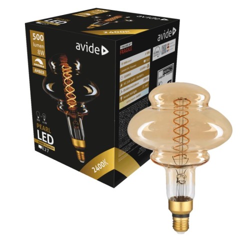 Avide Sijalica, LED 8W, E27 - Jumbo Amber 8W E27