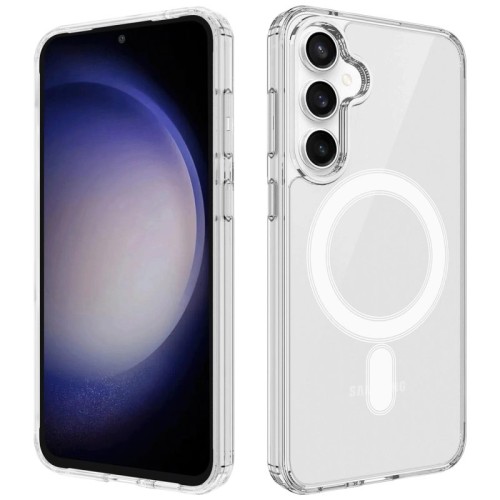 NN-Su Maska za Samsung S25 FE, MagSafe, Transparent - Galaxy S25 FE MagSafe Phone Case