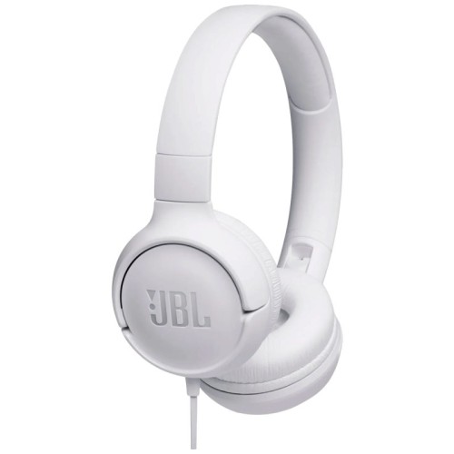 JBL Slušalice sa mikrofonom, headset, 3.5mm, sklopive - Tune 500 White