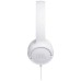 JBL Slušalice sa mikrofonom, headset, 3.5mm, sklopive - Tune 500 White