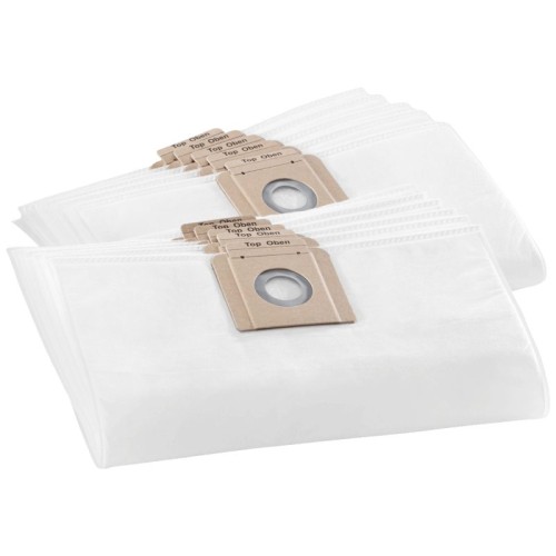 Karcher Vrećice za usisavač, 10 kom., T 10, T 12 - Fleece filter bags, 10 Piece(s)