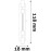Avide Sijalica, R7S, LED 10W, 4000K, 230V AC, bijela svjetlost - ABR7SNW10W-CL-D