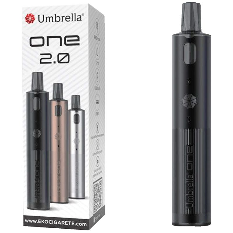 Umbrella Cigareta elektronska, One Black - One V2 Black