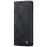 CaseMe Futrola preklopna za iPhone 15 Pro Max, koža, crna - Flip Lea. P. Case iPhone 15 Pro Max