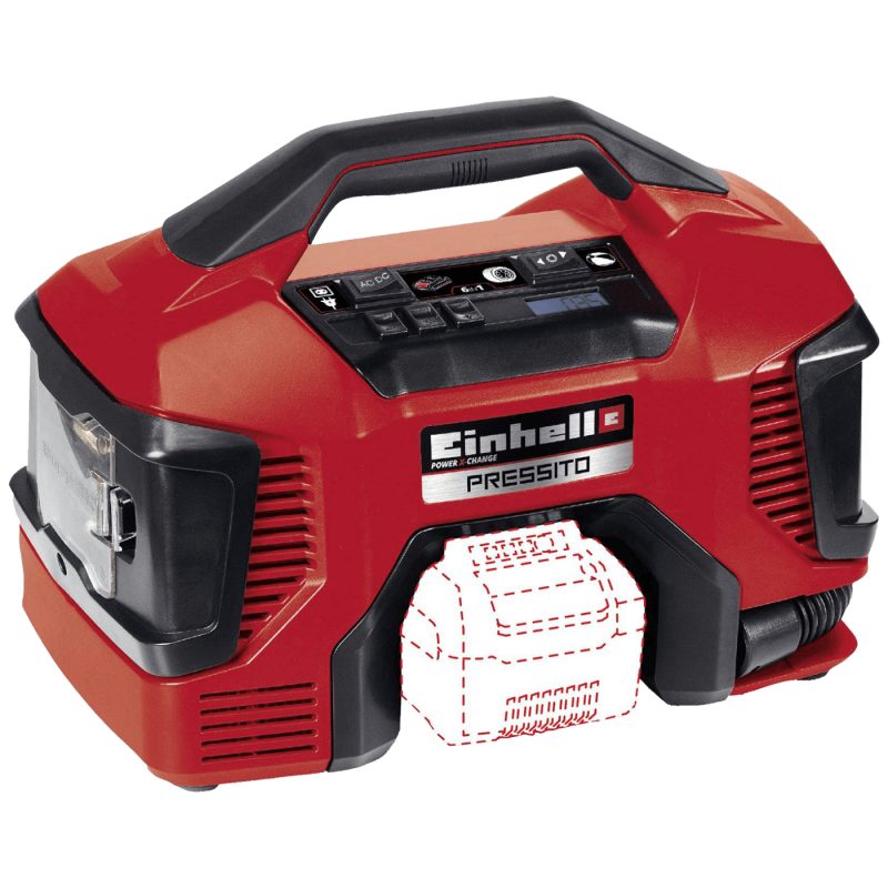 Einhell Hibrid kompresor, 11 bar-a, bez baterije - Power X Change PRESSITO