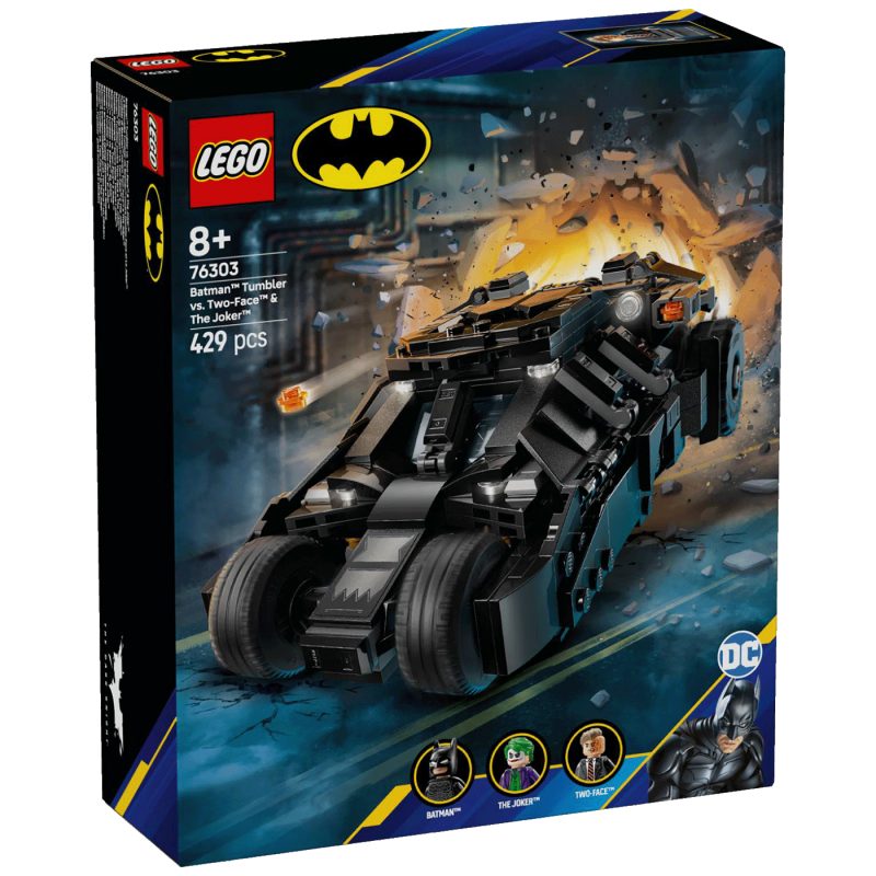 Lego Batman s Tumblerom protiv Two Facea i Jokera, Super Heroes