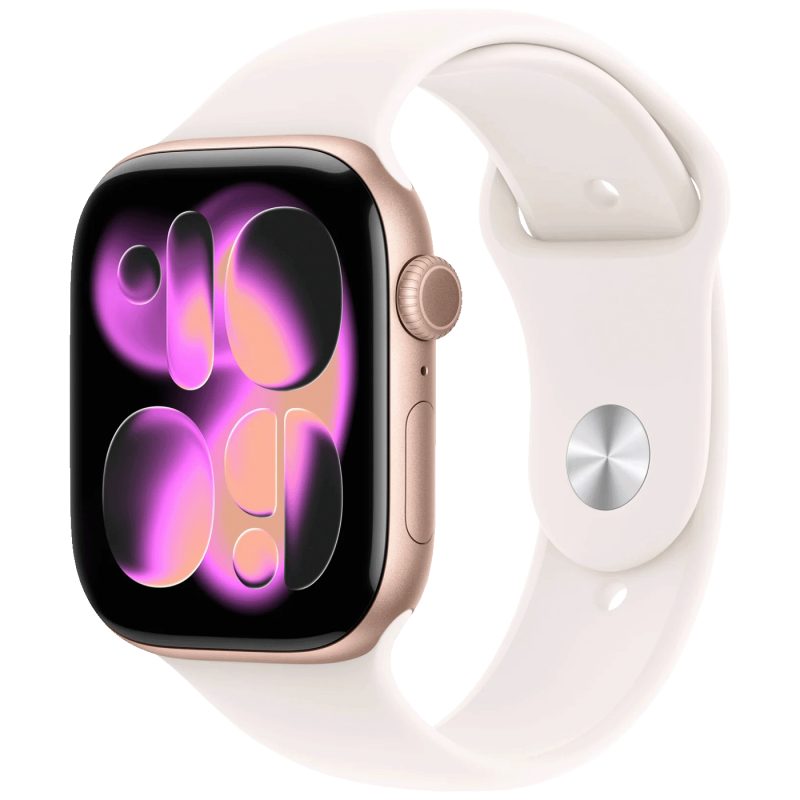 Apple Pametni sat, 1.96" LTPO3 OLED, GPS, Bluetooth, WiFi, IPX6 - Watch Series 11 GPS 46mm Rose Gold