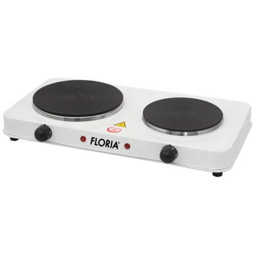Floria Električno kuhalo, 2 ploče - 15/18 cm, 1500 W, bijela - ZLN2843 OLD