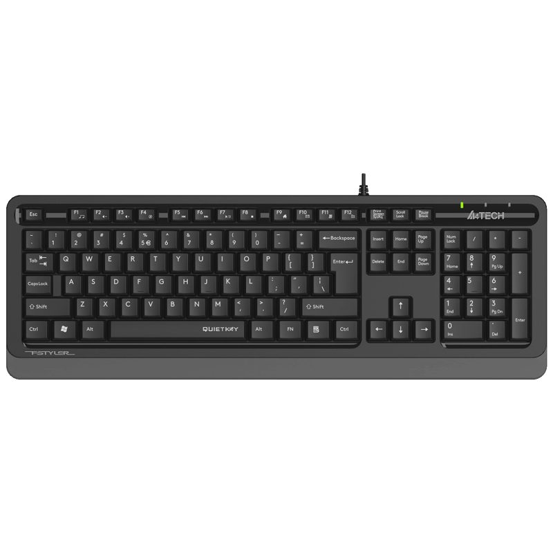 A4Tech Tastatura multimedijalna, USB, vodootporna - A4-FK10 US GREY