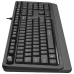 A4Tech Tastatura multimedijalna, USB, vodootporna - A4-FK10 US GREY