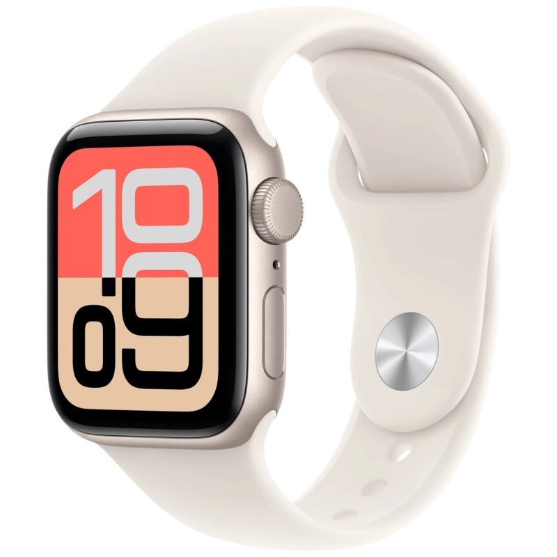 Apple Pametni sat, 1.78" LTPO OLED zaslon, BT, WiFi - Watch SE 3 GPS 44mm Starlight