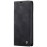 CaseMe Futrola preklopna za iPhone 14 Pro, koža, crna - Flip Leat. Phone Case iPhone 14 Pro