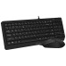 A4Tech Tastatura + miš, USB - A4-F1512