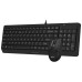 A4Tech Tastatura + miš, USB - A4-F1512
