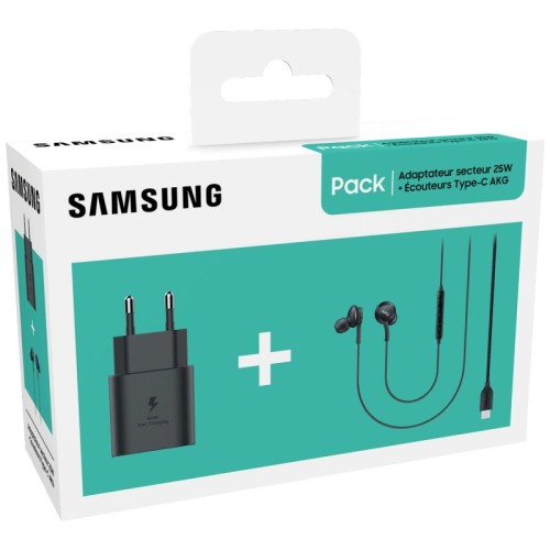 Samsung Set Punjač za mobitel Ta800 + IC100B slušalice - TA800N Charger+IC100B Headphones