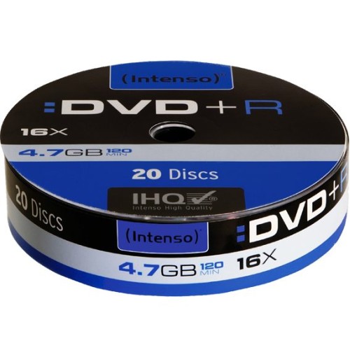Intenso DVD+R 4,7GB pak. 20 komada Spindle - DVD+R SHRINK 4,7GB/20Spindle