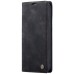 CaseMe Futrola preklopna za iPhone 14 Pro Max, koža, crna - Flip Lea. P. Case iPhone 14 Pro Max