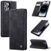 CaseMe Futrola preklopna za iPhone 14 Pro Max, koža, crna - Flip Lea. P. Case iPhone 14 Pro Max
