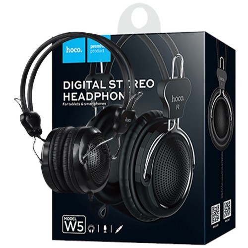 hoco. Slušalice sa mikrofonom, 3.5 mm, dužina kabela 1.2 met. - W5 Manno Headphones MIC