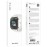 hoco. Pametni sat, 1.96", AMOLED zaslon, Bluetooth, IP68 - Y19 Silver