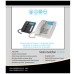 MeanIT Telefon analogni, stolni, LCD zaslon, crni - ST200 Black