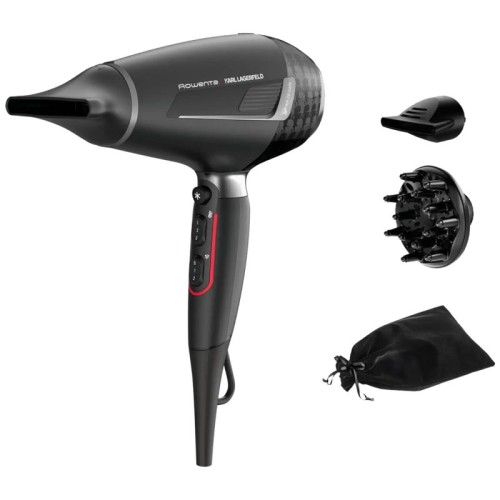 Rowenta Fen za kosu, 2200W, Pro x Karl Lagerfeld - CV888LF0