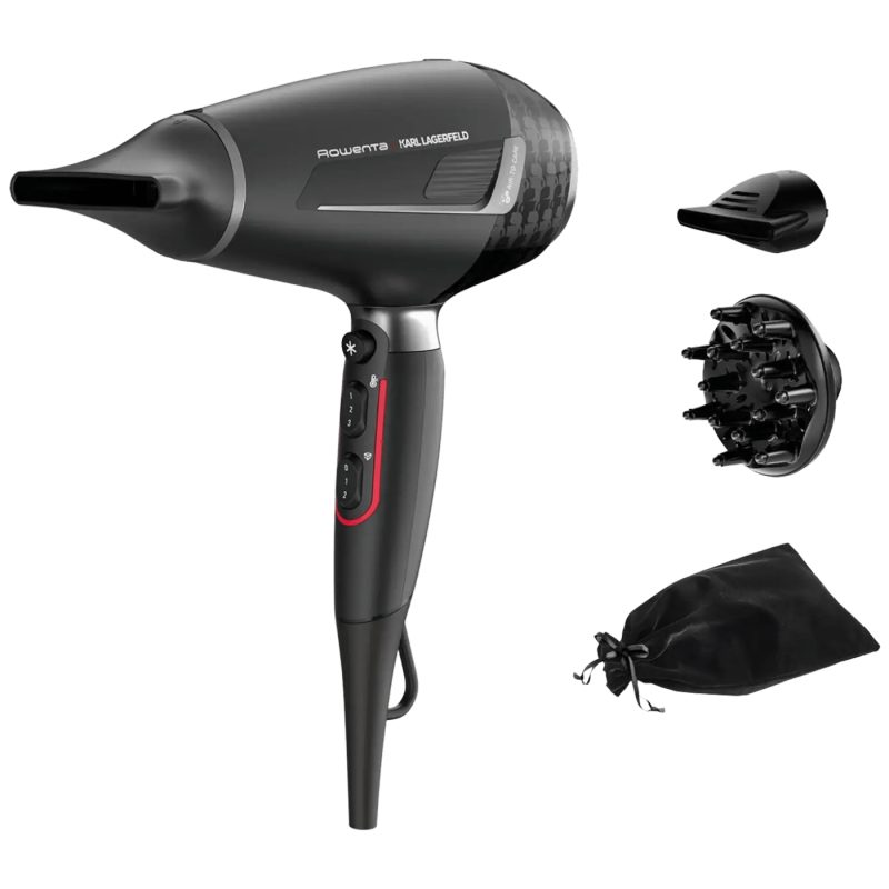 Rowenta Fen za kosu, 2200W, Pro x Karl Lagerfeld - CV888LF0