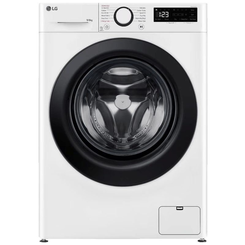 LG Mašina za veš sa parom/sušilica, 1400 obrtaja, 9/6 kg - F4DR509SBW