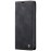CaseMe Futrola preklopna za iPhone 12/12 Pro Max, koža, crna - Flip Lea. P. Case iPhone 12/12 Pro