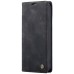 CaseMe Futrola preklopna za iPhone 12/12 Pro Max, koža, crna - Flip Lea. P. Case iPhone 12/12 Pro