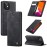 CaseMe Futrola preklopna za iPhone 12/12 Pro Max, koža, crna - Flip Lea. P. Case iPhone 12/12 Pro