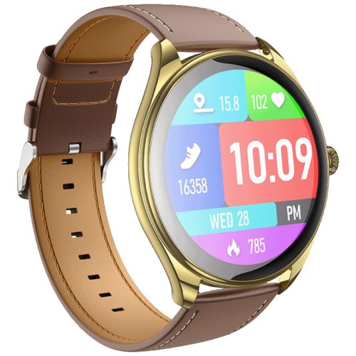 hoco. Pametni sat, 1.43" AMOLED, Bluetooth, IP67 - Y22 Champagne gold