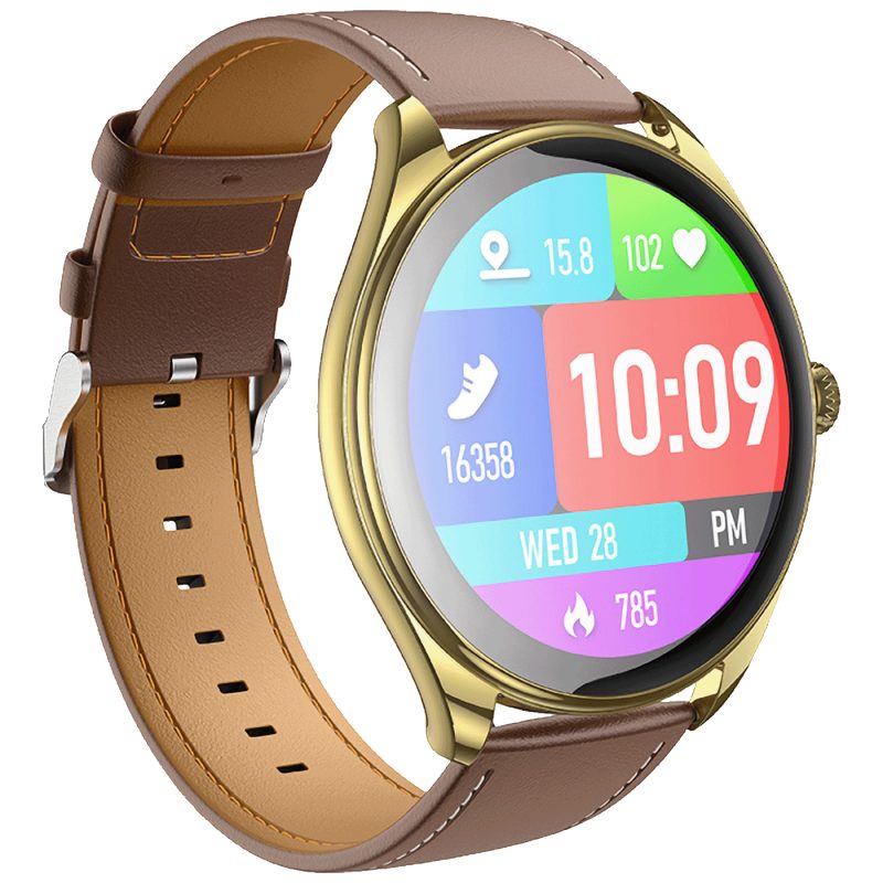 hoco. Pametni sat, 1.43" AMOLED, Bluetooth, IP67 - Y22 Champagne gold