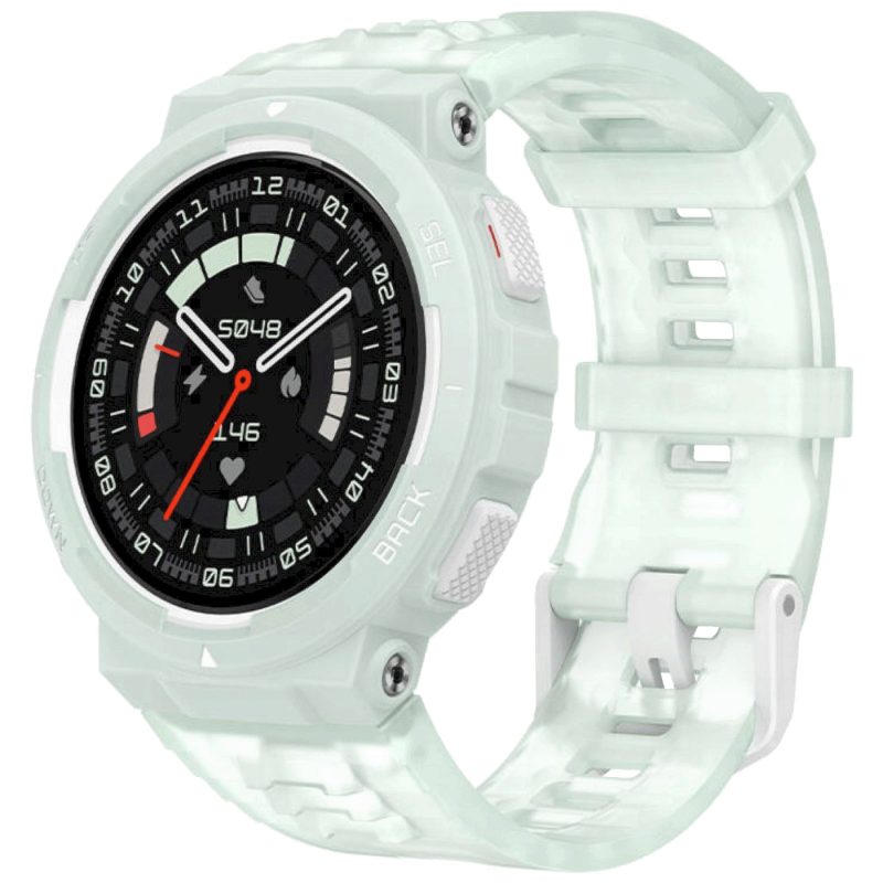 Amazfit Pametni sat, 1.32", vodootporan 10ATM, BT, GPS - Active Edge Mint Green