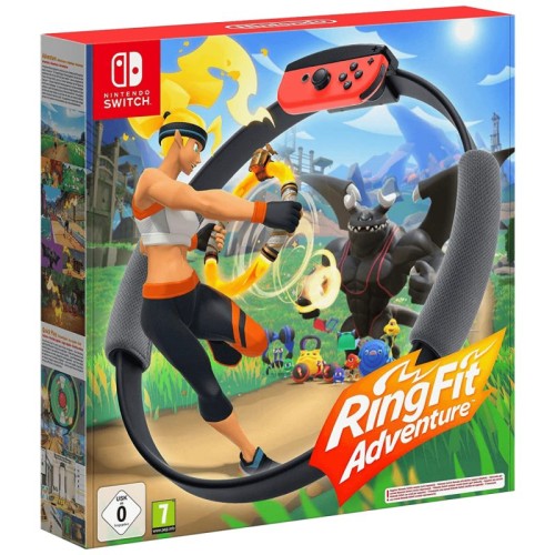 Nintendo Igra + Ring Con za Nintendo Switch: Ring Fit Adventure - Switch Ring Fit Adventure