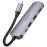 hoco. Konverter USB HUB type C to HDTV, USB3.0/USB2.0/PD/HDMI - HB28
