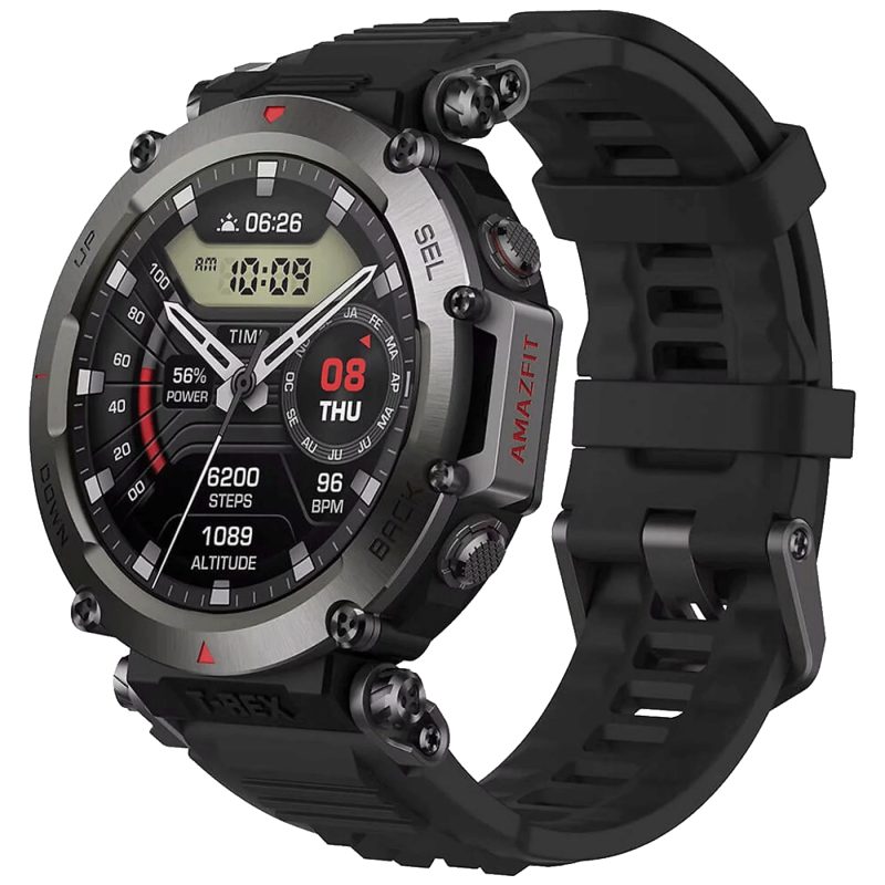 Amazfit Pametni sat, 1.39" AMOLED, vodootporan 10ATM, BT, WiFi, GPS - T-REX Ultra Abyss Black