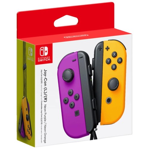 Nintendo Joy-Con za Nintendo Switch,Bluetooth,Neon Purple/Neon Orange - Switch Joy-Con Purple/Orange