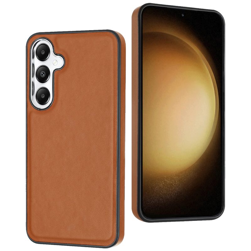NN-Su Maska za Samsung S24+, koža, braon - Galaxy S24+ Leather Case(Brown)