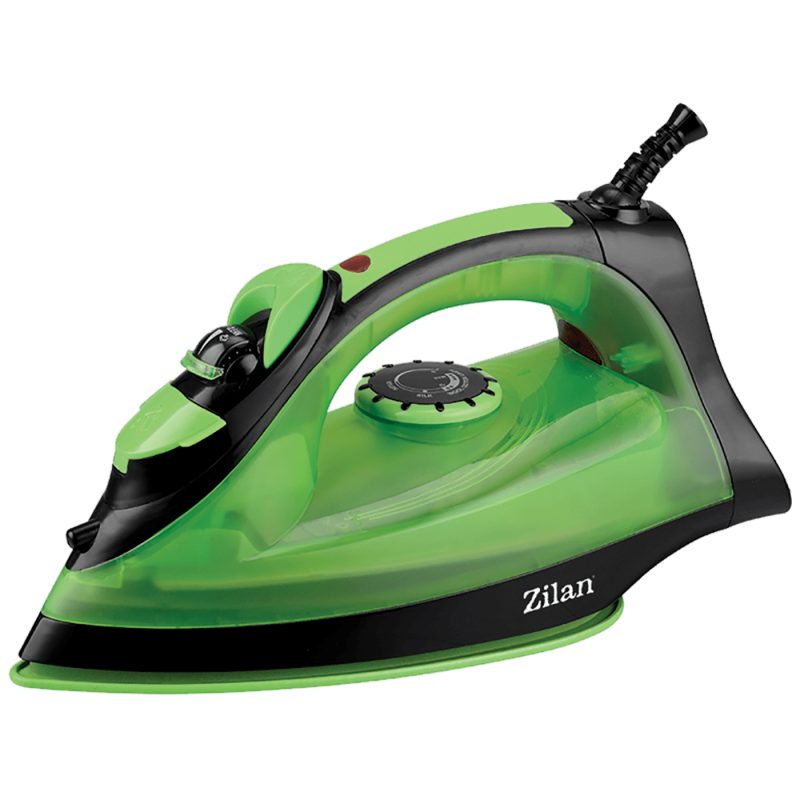 Zilan Pegla na paru, 2200 W, Anticalc And Drip, zeleno/crna - ZLN2189