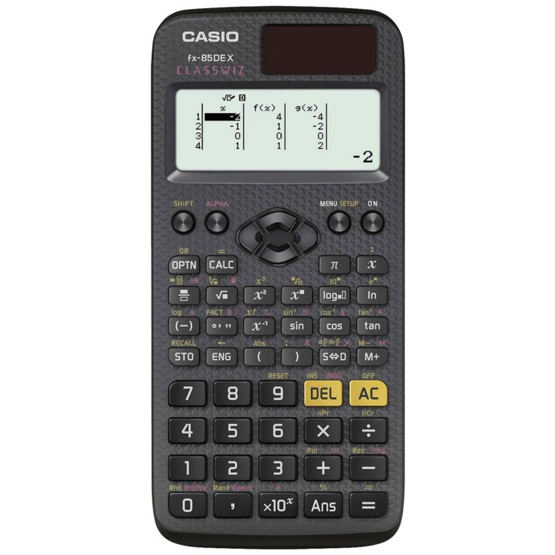 Casio Kalkulator, školski, 325 fn., solarno / baterijsko napajanje - FX-85DEX
