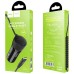hoco. Auto punjač sa micro USB kabelom, 1 x USB, 2.4 A max. - Z21A Ascender single USB