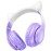 hoco. Slušalice bežične sa mikrofonom, Bluetooth - W42 Cat Ears, Purple Grape