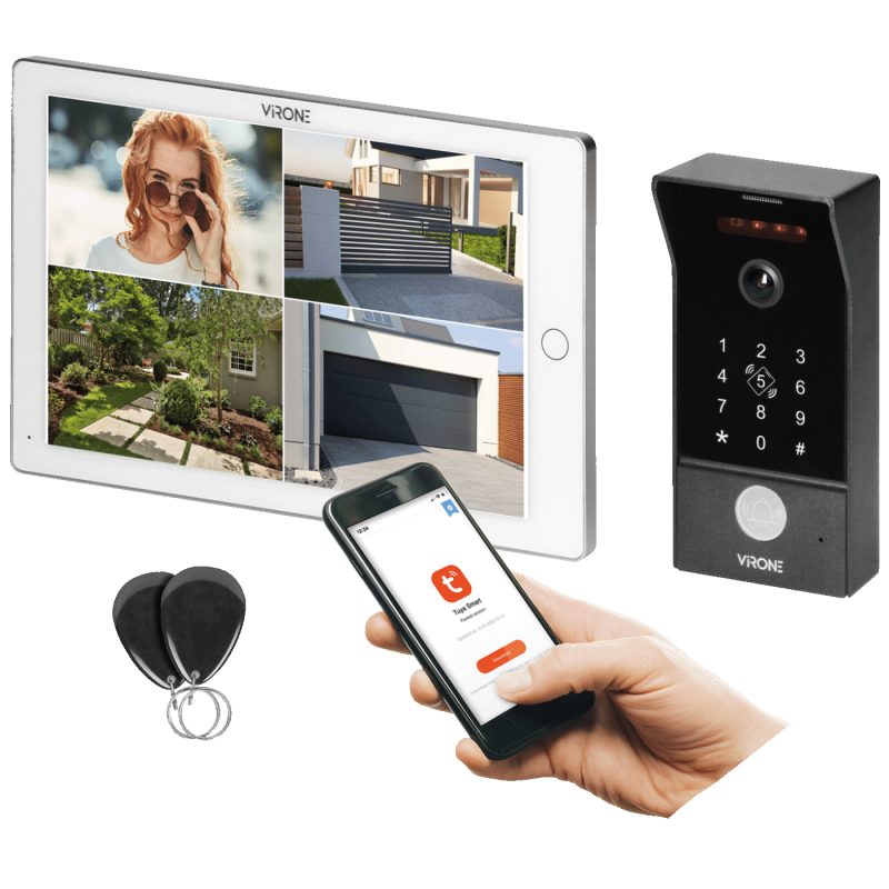 Virone Video interfon 10", WiFi, RFID, Mailo - VDP-70/W