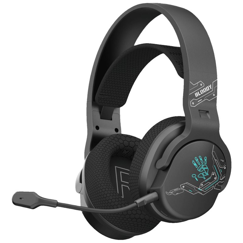 Bloody Bežične/žične slušalice sa mikrofonom,gaming, RGB - A4-GR370, Black