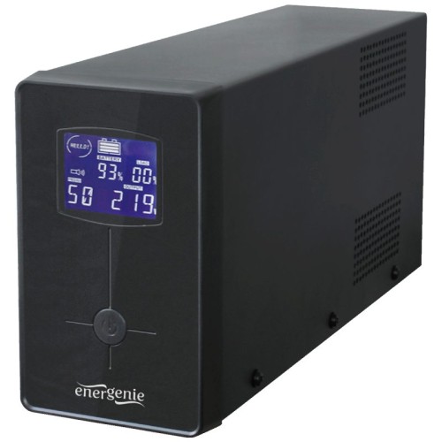 Gembird UPS/ Izvor neprekidnog napajanja, 650VA, LCD display - EG-UPS-031