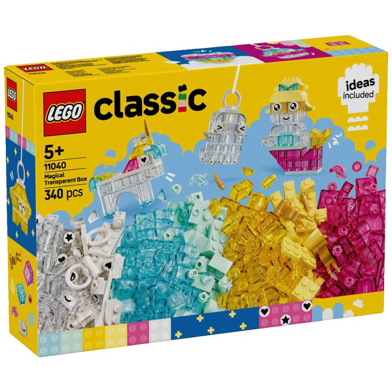 Lego Kutija sa prozirnim kockicama, LEGO Classic