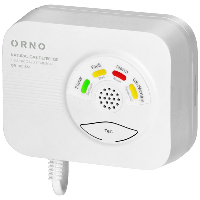 Orno Detektor prirodnog plina, metan, 230V AC - OR-DC-636